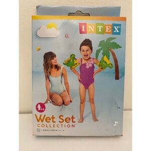 Intex Wet Set Collection Armbands Kids‎ Swimming Pool Floats Ages 3-6